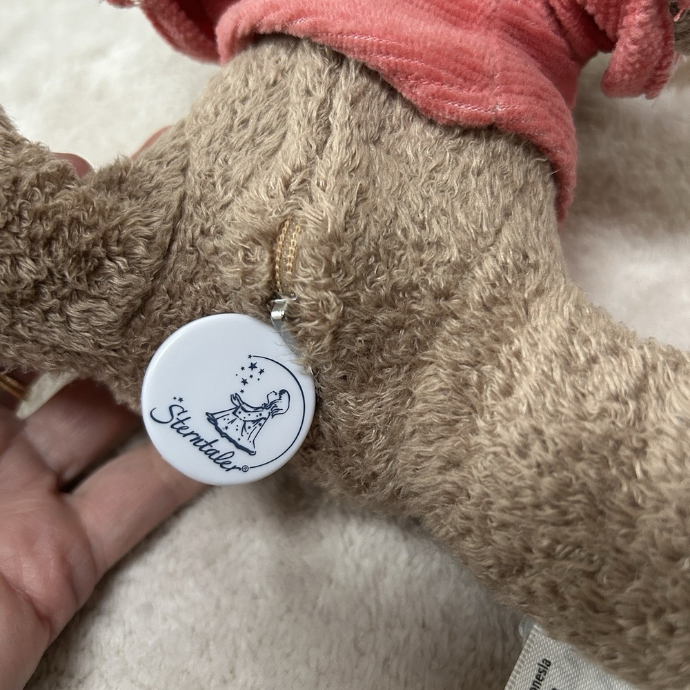 Sterntaler Germany Stuffed Animal Plush Musical NWT Emmily Donkey Wind Up‎ Rare - Picture 7 of 10